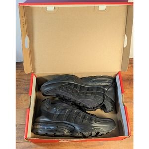 Nike Air MaxTriple Black Shoes 307565-055 Youth Size 6.5Y Womens Size 8